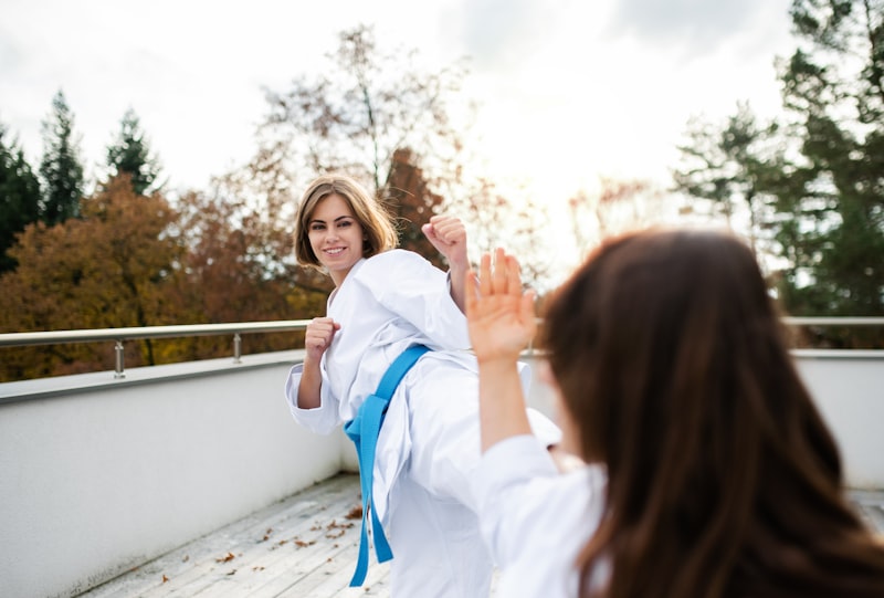 Karate antrenmanı