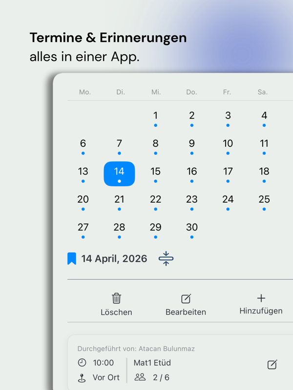 Avlu - Calendar