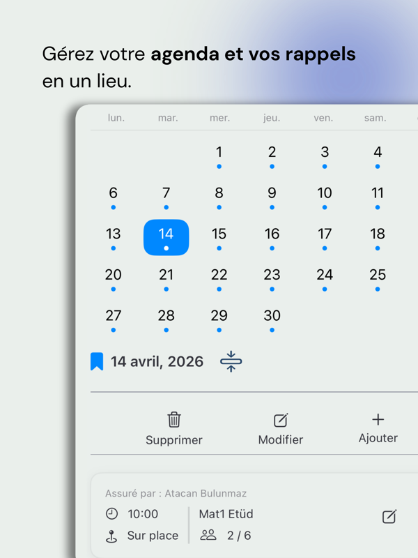 Avlu - Calendar